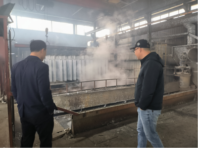 魏松到訪浙江漢君金屬制品，共探金屬制品研發(fā)新機遇